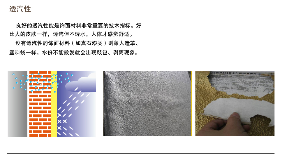 泰斯特愛丁堡灰泥外墻W220系列產品優勢 透汽性