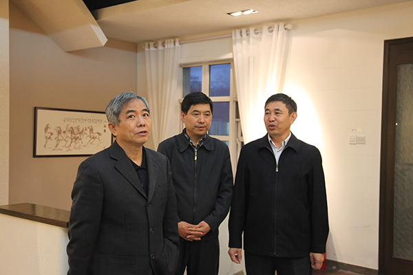 中國工程院院士孟建民蒞臨泰斯特參觀指導工作
