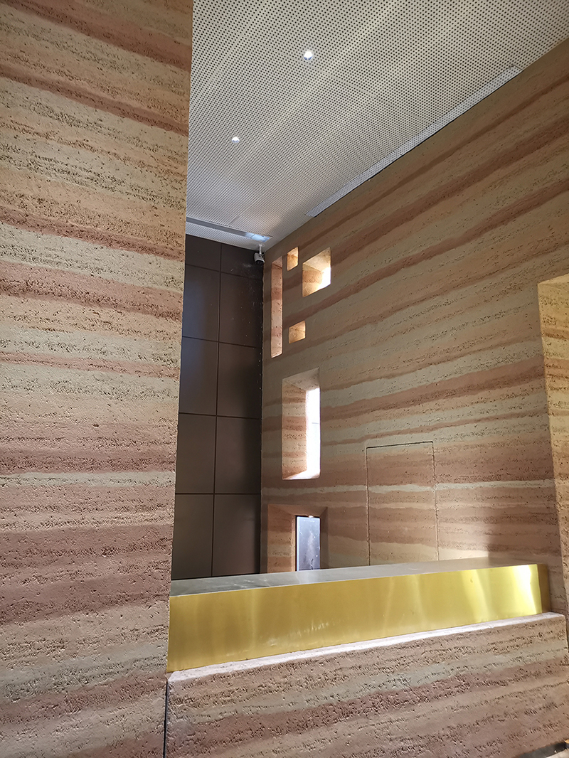 中國考古博物館（中國歷史文化展示中心）泰斯特夯土