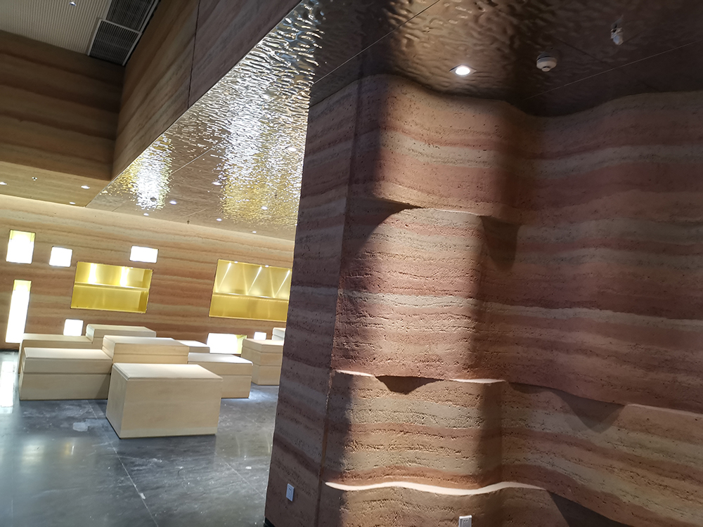 中國考古博物館（中國歷史文化展示中心）泰斯特夯土